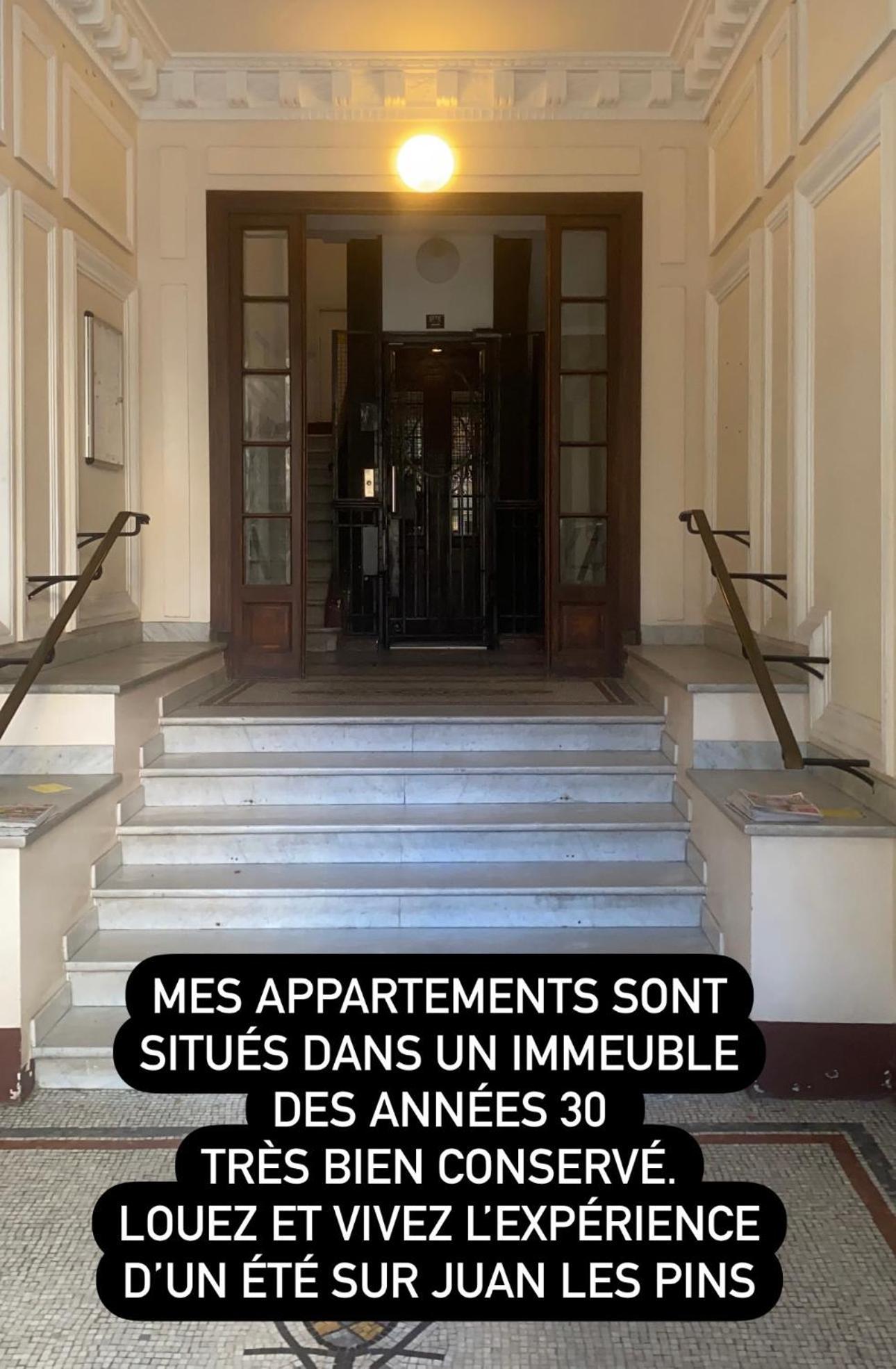 Studio Neuf Et Proche Des Plages De Juan Les Pins Eksteriør billede
